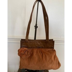 Almas Suede Handbag